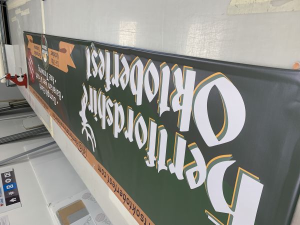 event banner printing